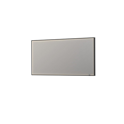 INK SP19 spiegel – rechthoek – 160x80 cm – indirecte LED rondom – Zwart mat SW693118
