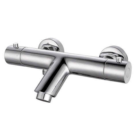 Xellanz Rio badthermostaat - opbouw - chroom SW4045