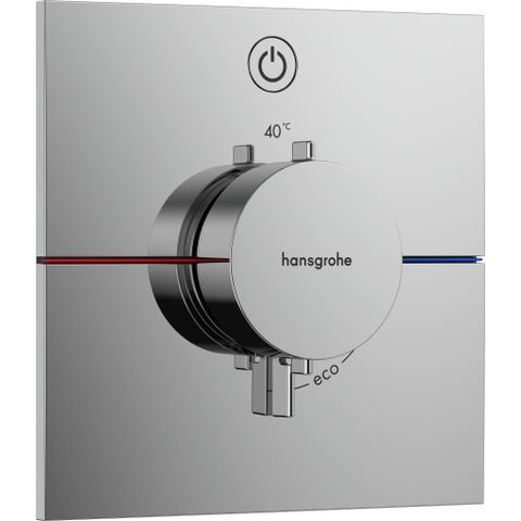 Hansgrohe ShowerSelect Comfort E Thermostaat - inbouw - 1 functie - hoogglans chroom SW918023
