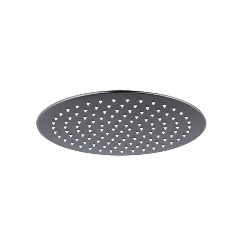 FugaFlow Eccelente Acces Douche de tête - 25cm - ronde - bras de plafond 20cm - Gunmetal brossé PVD pvd SW1468872
