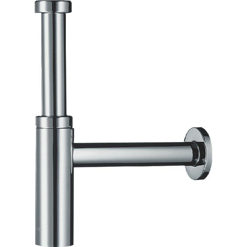 Hansgrohe Flowstar S Premium designbekersifon 5/4 met muurbuis - met rozet - hoogglans chroom 0452098