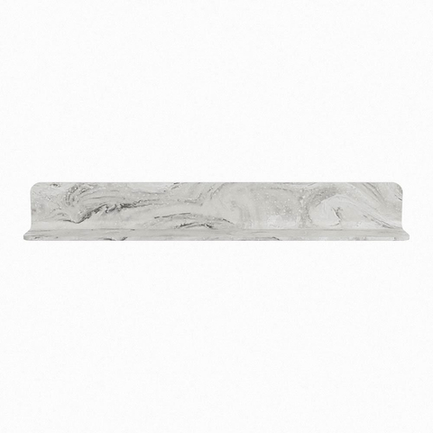 Mondiaz SPOT spiegel – Ø90 cm – met planchet – Glace (grijs marmer) SW1235637