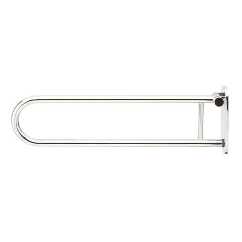 Geesa Comfort & Safety Barre d'appui de toilette relevable Chrome SW98535