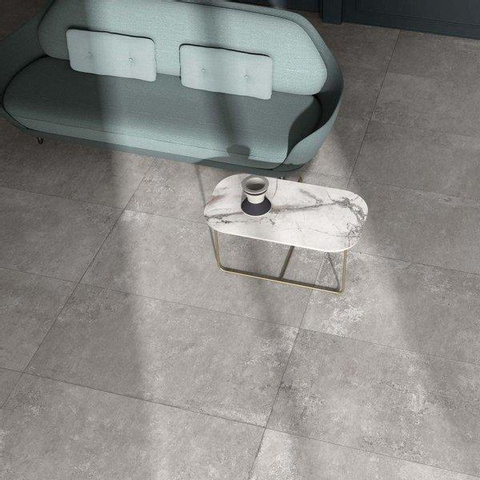 ÉCHANTILLON Ceralto Castagno Carrelage sol et mur 90x90cm 9mm rectifié R10 grès cérame Grey SW911845