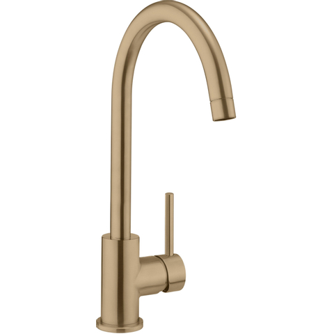 Crosswater MPRO Keukenmengkraan - eengreeps - geborsteld messing (goud) SW865580