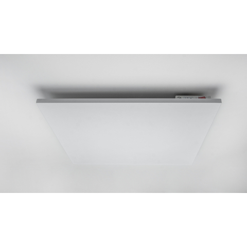 Eurom mon soleil 300 wifi ceiling infrared heater 60x60x5cm 300watt ceiling/wall metal white SW482152