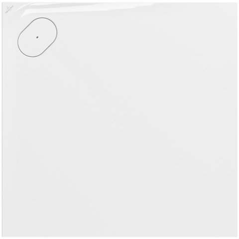 Villeroy & Boch Ecora douchebak - 100x100x3.5cm - hoekafvoer - white alpine (wit) SW1558900