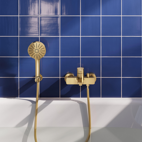 GROHE Lineare New mitigeur bain-douche - cool sunrise brossé (doré) SW1477525