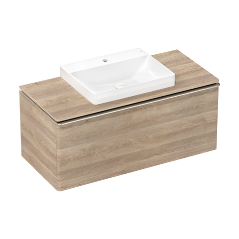 Hansgrohe Xelu Q wastafel - 60x48x8cm - 1 kraangat - inbouw - wit SW995275