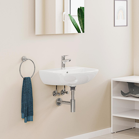 Grohe QuickFix Start Edge Waterbesparende Wastafelmengkraan - S-Size - chroom SW705163