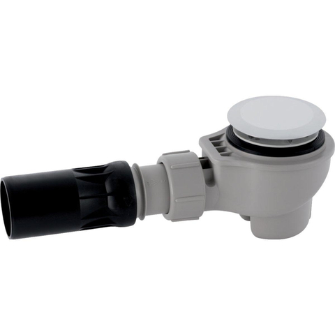 Geberit Uniflex douchesifon - voor douches - met afvoeropening D - 52mm - aansluiting op afvoerbuis - hoogglans chroom GA32608