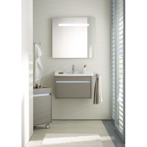 Duravit Starck 3 Philippe Starck - 3 meubelwastafel - 70x49cm - wit 0316466