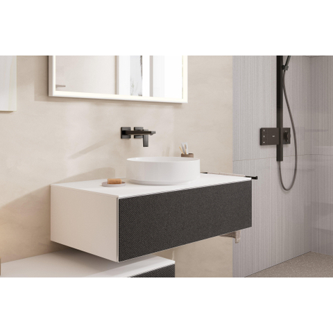 Hansgrohe Xuniva Waskom - 40x40cm - rond - zonder kraangat - zonder overloop - smartclean - glans wit SW1413504
