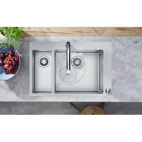 Hansgrohe Metris Select M71 2-gats - 1 greeps keukenkraan - met uittrekbare. vuistdouche - hoogglans chroom SW541876