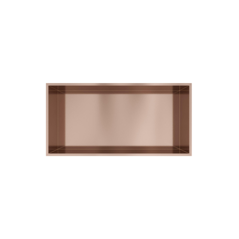 Hotbath &MORE Inbouwbox of inbouwnis - 30x60x10 - PVD - geborsteld koper SW1246569