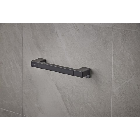 Hansgrohe AddStoris Q badgreep - 35cm - mat zwart SW651119