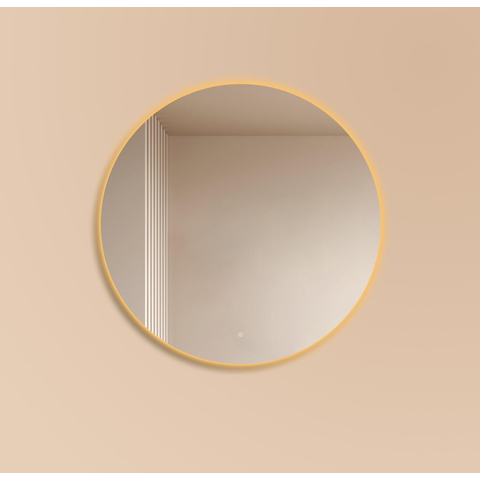 Saniclass Circle Badkamerspiegel - rond - diameter 120cm - indirecte LED verlichting - spiegelverwarming - infrarood schakelaar SHOWROOMMODEL SHOW26722