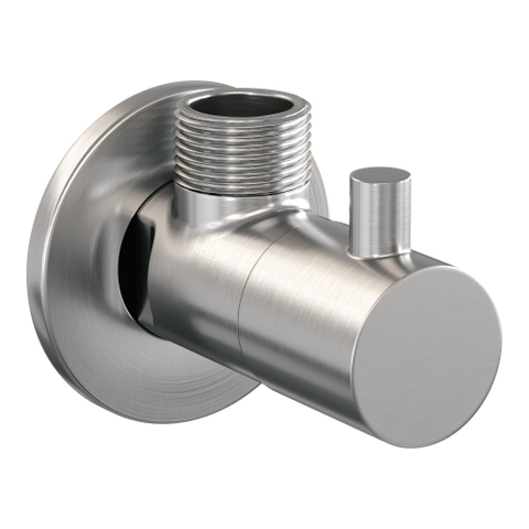 BRAUER Brushed Edition Robinet d'arrêt d'angle - G1/2 - flexible - inox brossé SW1182501