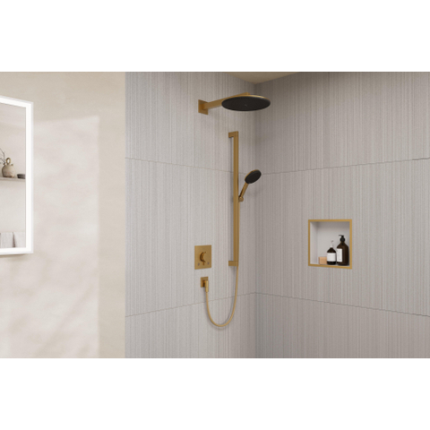 Hansgrohe Raindance Alive S inbouwdoucheset - 30cm - 1 straalsoort - brushed bronze (brons) SW1566571