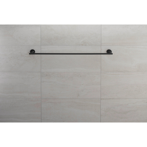 Duravit Starck T Handdoekhouder - 81cm - mat zwart SW297082