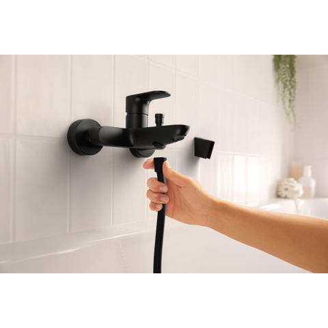 Hansgrohe Rebris S inbouw badmengkraan mat zwart SW1567349