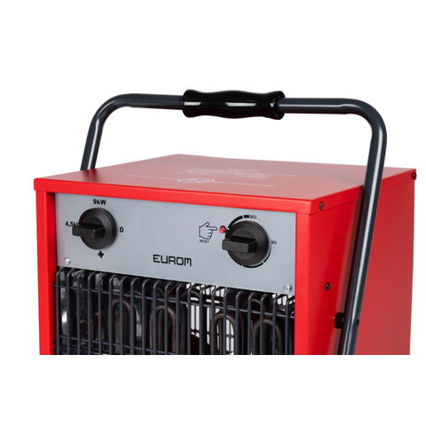 Eurom Industrial EK 9002 Werkplaatskachel krachtstroom 9000watt Rood SW298157