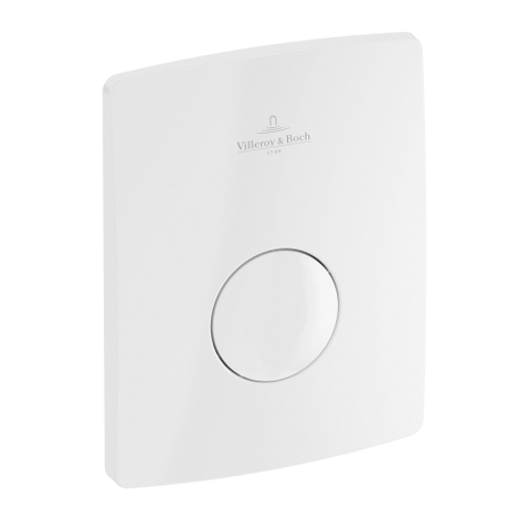 Villeroy & Boch Viconnect urinoir afdekplaat handbediend - 12.6x16.2cm - glans wit SW106646