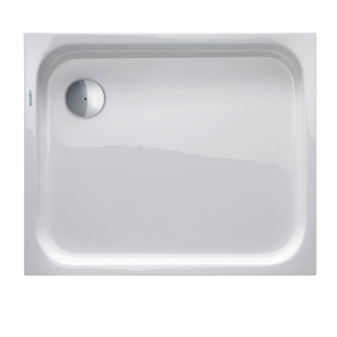 Duravit D-code Douchebak - 90x75x8.5cm rechthoekig acryl - wit 0295838