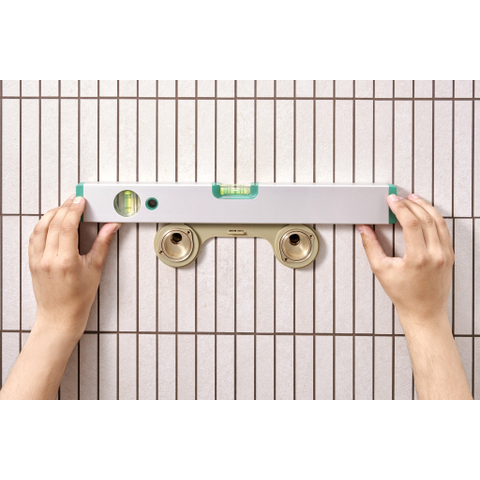 Hansgrohe Raindance Alive Q - showerpipe - 210/340 2jet - thermostaat - hoogglans chroom SW1387892