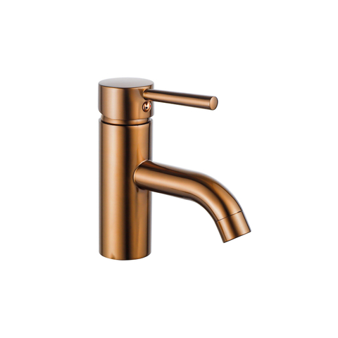 Fortifura Calvi Wastafelkraan - 14.8cm - opbouw - PVD - geborsteld koper SW970031
