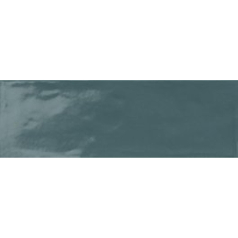 Ragno Brick glossy Wandtegel 10x30cm 7.5mm witte scherf Blue SW24135