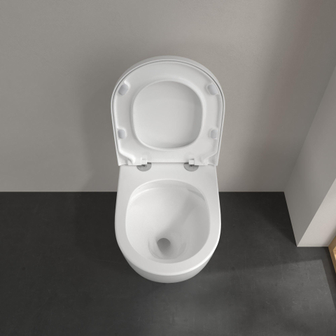 Villeroy & Boch Subway 3.0 Toilette sur pied 59.5x37x40cm AntiBac CeramicPlus Blanc alpin SW678481