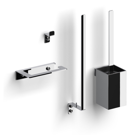 Clou Fold ensemble d'accessoires pour toilette chrome SW809557