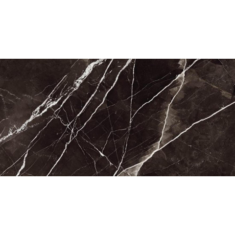 Ceralto Marfilo Vein Vloertegel - 60X120 - 10mm - glans - zwart SW1579111