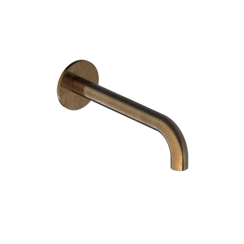 Hotbath Cobber Uitloop lengte 18 cm - verweerd messing verouderd goud SW73853