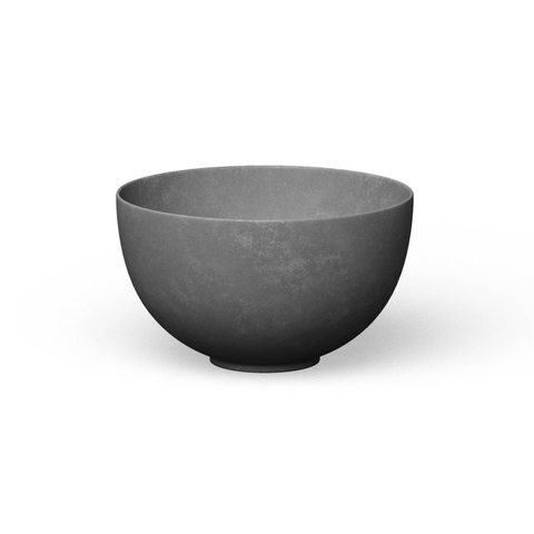 Looox Ceramic raw Sink Small Waskom / fontein 23cm zwart SW405440