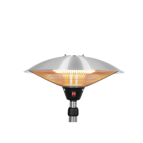 Eurom Chauffage de terrasse PD2101 XXL Chauffage de patio 2100 watt 160-225 cm inox SW877012