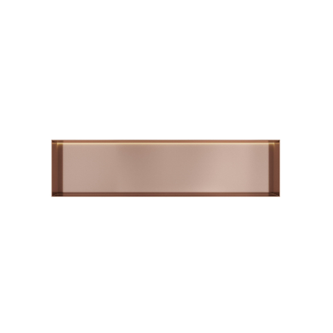 Hotbath &MORE Inbouwbox of inbouwnis - 30x120x10 - frameless + LED - PVD - geborsteld koper SW1246633