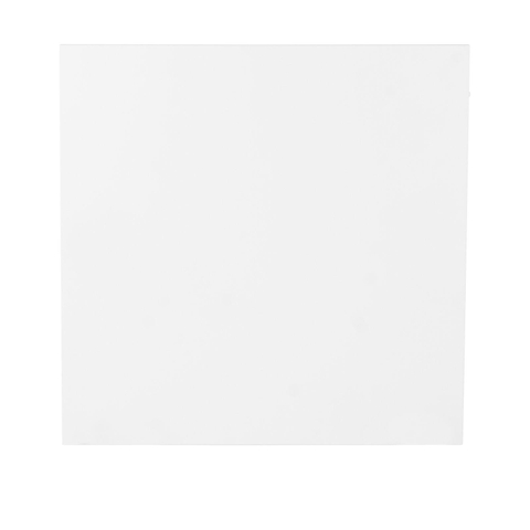Eurom E-infrared Panneau infrarouge - 63.8x64cm - IP24 - 425watt - sol/mur - Vertical - métal blanc mat SW999836