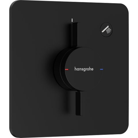 Hansgrohe DuoTurn Q Inbouw mengkraan - voor 1 functie - mat zwart SW918655