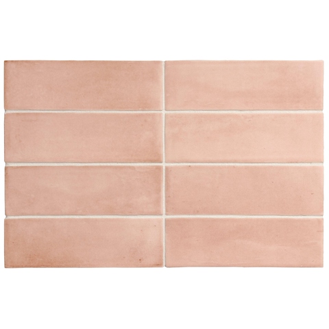 SAMPLE Terravito Ardeno Koko voor wand- en vloertegel - 150x50cm - 8mm - Roze SW1221467