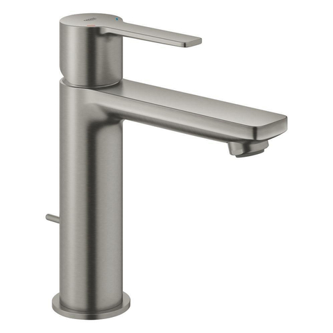 Grohe Lineare New Waterbesparende Wastafelkraan - S-Size - met waste - Supersteel (RVS) SW97535