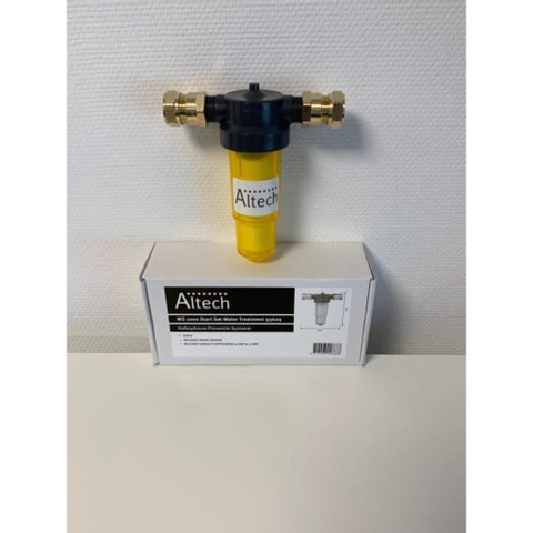 Altech WS1000 anti-kalk starterset softener ingebouwde filter incl. sensor SW259122