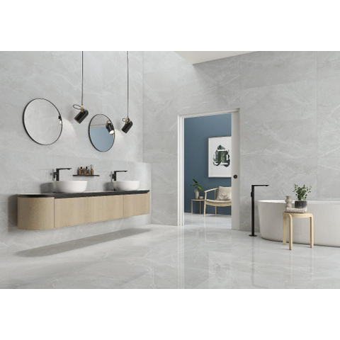SAMPLE Terravito Gizino Keramische vloer & wand - 60x120cm - 10.5mm - gerectificeerd - Grijs SW1471739