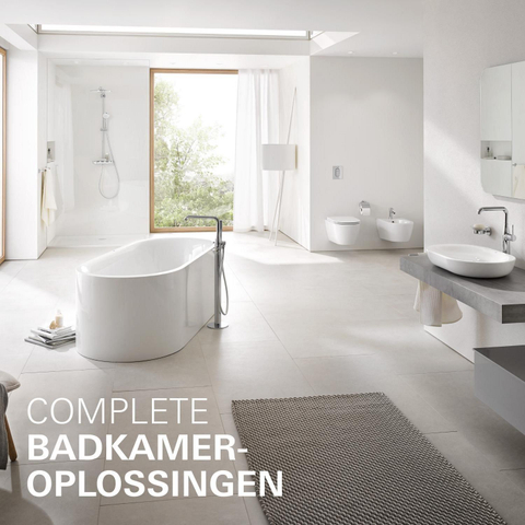 GROHE Essence New Robinet de lavabo à poser - bec 11,6cm - taille S - vidage push-open - chromé SW115547