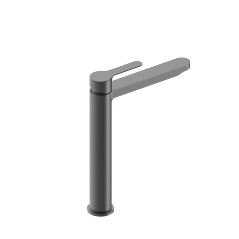 Go By Van Marcke Nero Robinet de lavabo - 29cm - surélevé - posé - noir mat SW369959