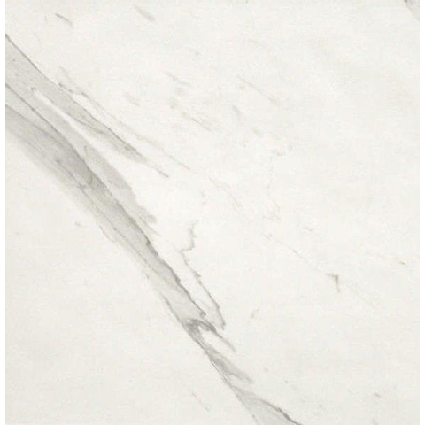 Fap Ceramiche Roma Statuario mat Carrelage sol blanc 60x60cm Blanc/Noir SW359756