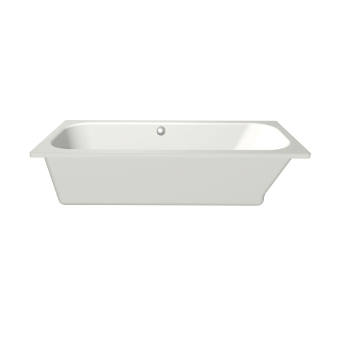 Xenz Aruba Baignoire - 180x80x48 - vidange Centrale - acrylique - blanc mat SW103117