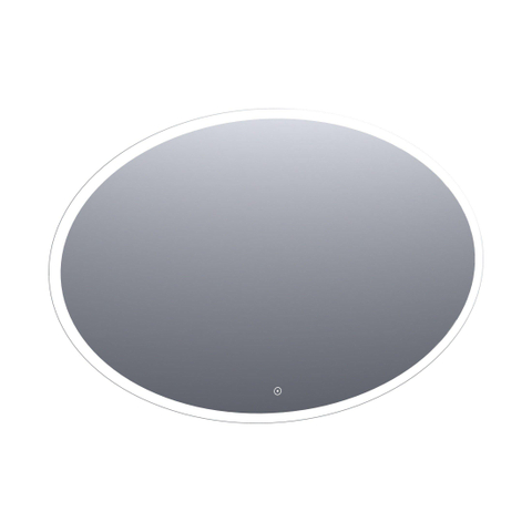 BRAUER Jade Miroir - 120x80cm - ovale - éclairage LED dimmable - interrupteur tactile SW416693