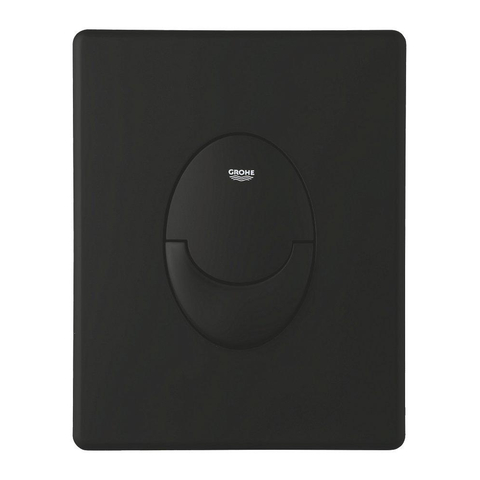 Grohe Start Bedieningsplaat - dualflush - 15.6x19.7x1.1cm - matte black (mat zwart) SW924745
